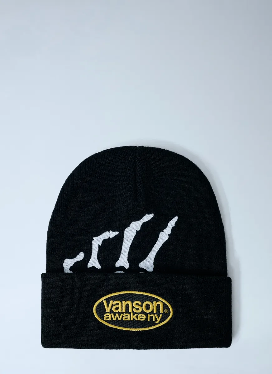 Logo Motif Beanie Hat