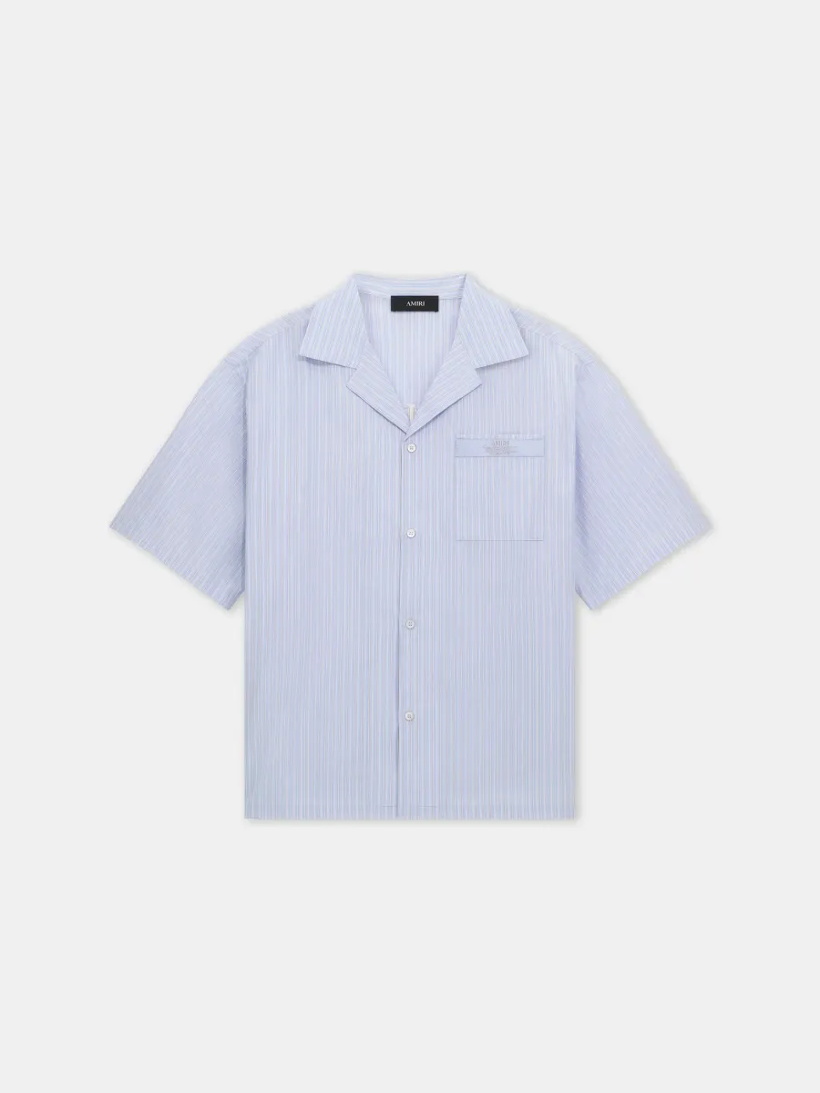 SPIRIT BOX CAMP SHIRT - Ashley Blue