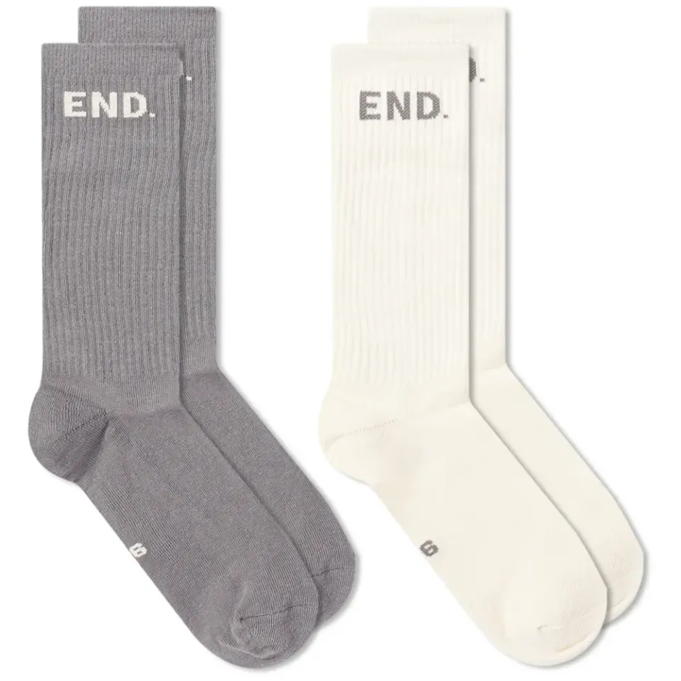 END. x New Balance 'Art of Nothing' Sock
