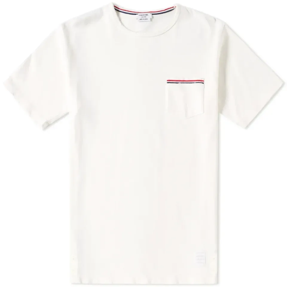 Distressed Pocket Tee