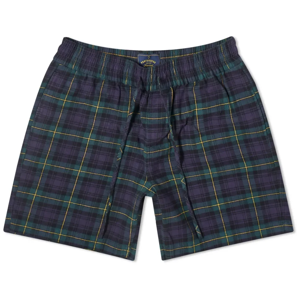 Flannel Plaid Shorts