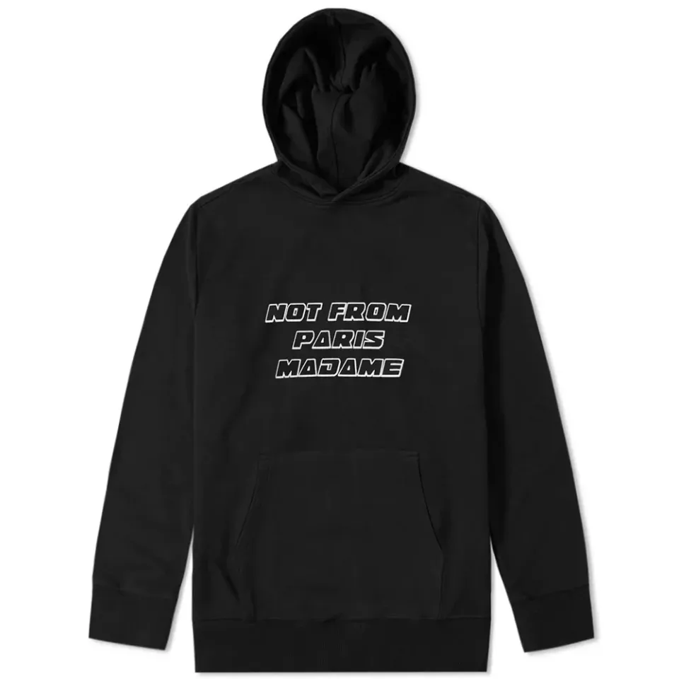 Not from Paris Block Logo Hoody
