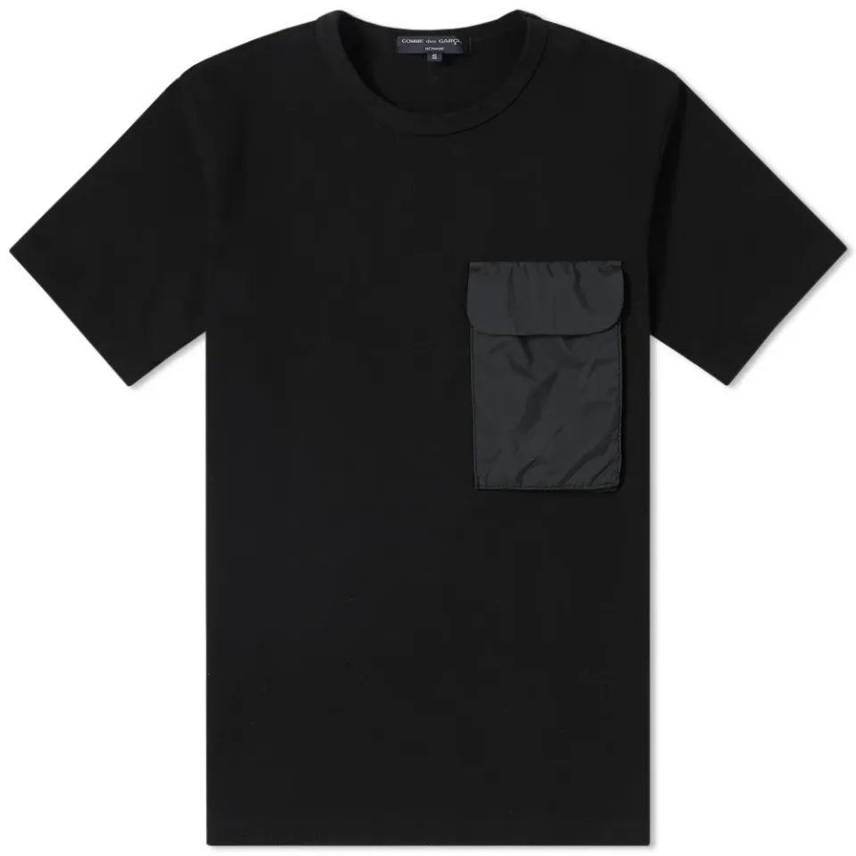 Comme des Garcons Homme Garment Dyed Pocket Tee