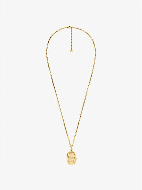 Suri Gold-Tone Watch Necklace