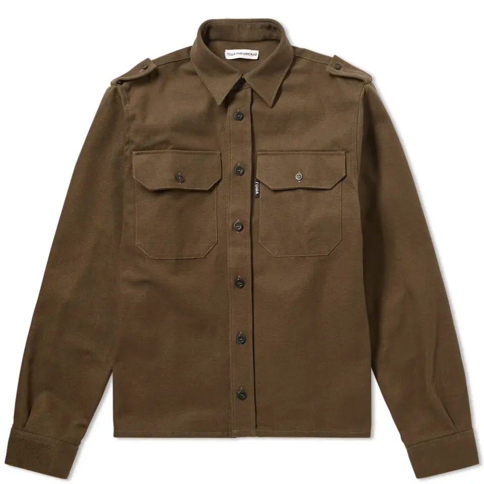 Heavy Cotton Army Shirt