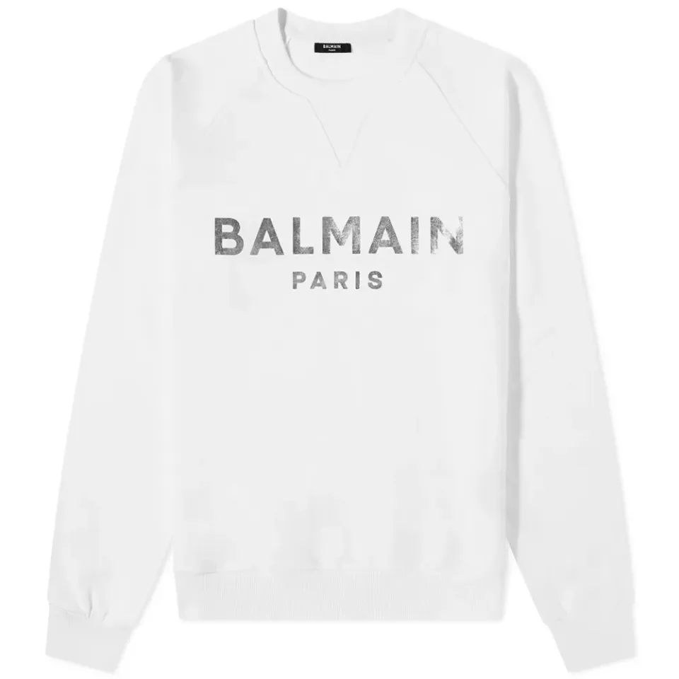 Paris Foil Logo Crew Sweat
