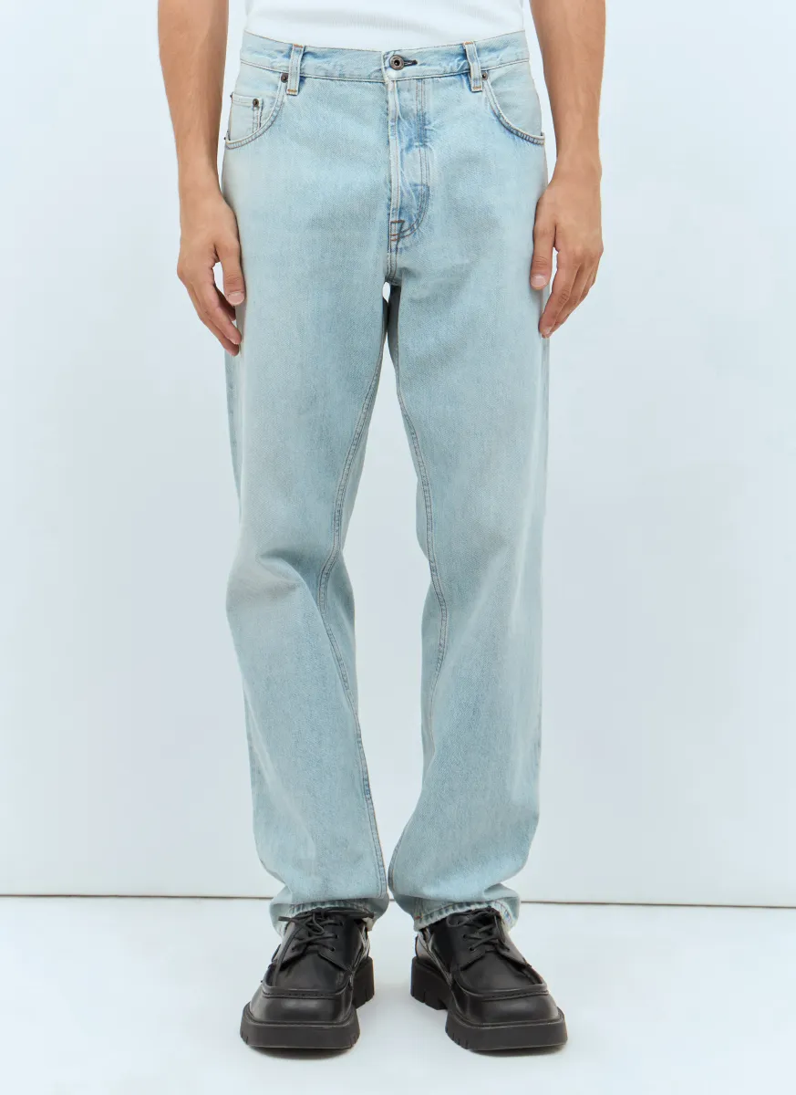 Logo Patch Jeans