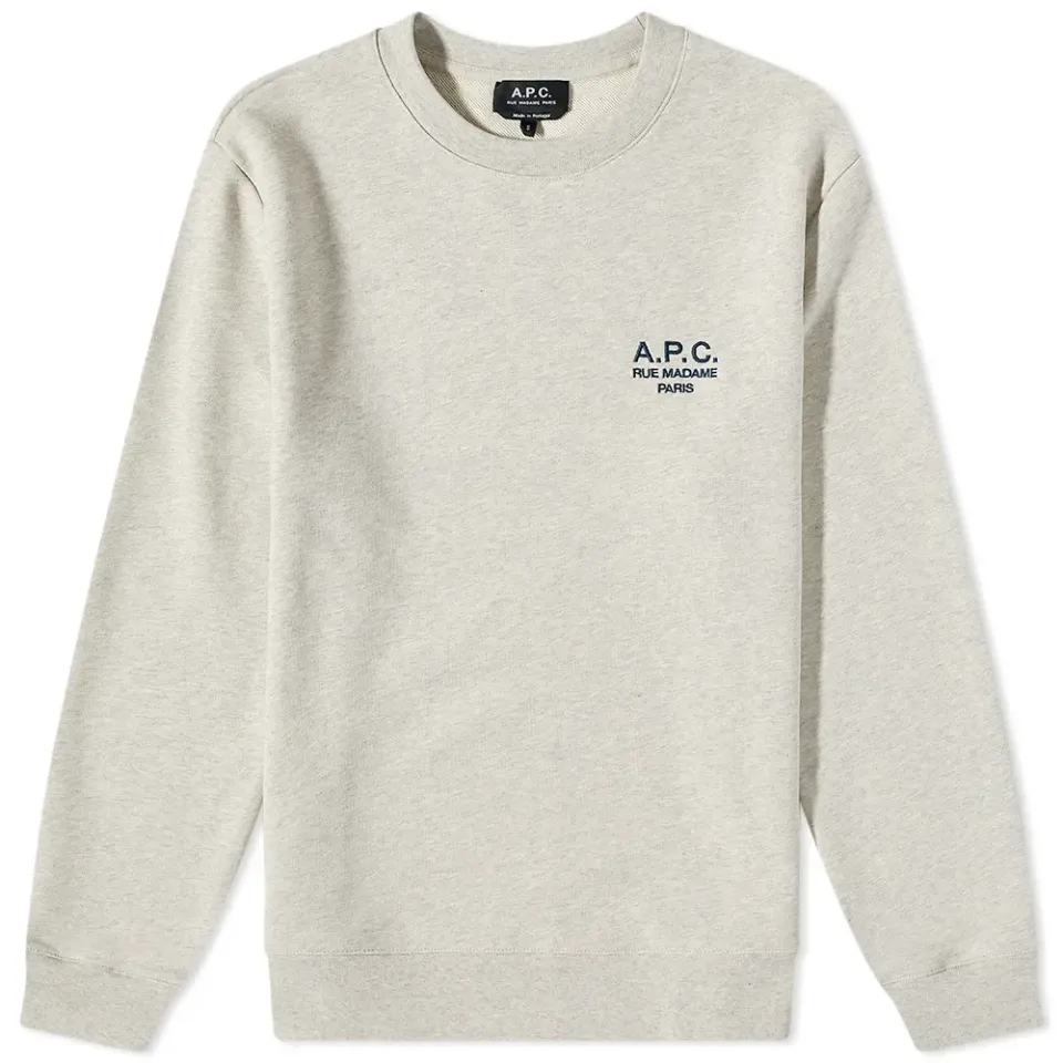 A.P.C Rider Embroidered Crew Sweat