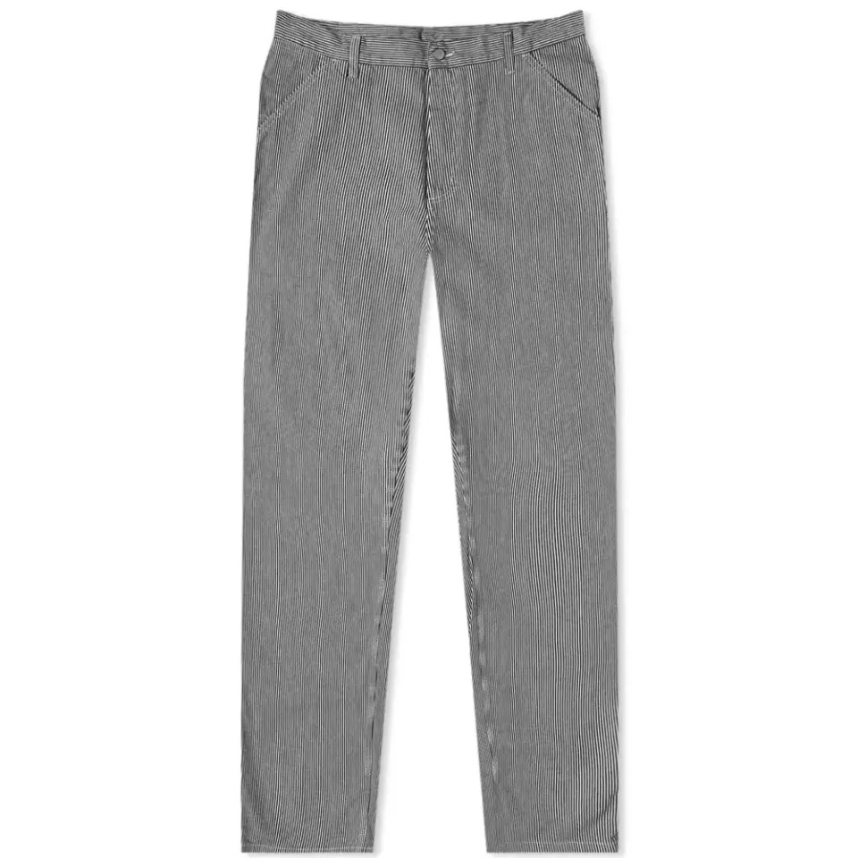 Hickory Stripe Single Knee Pant