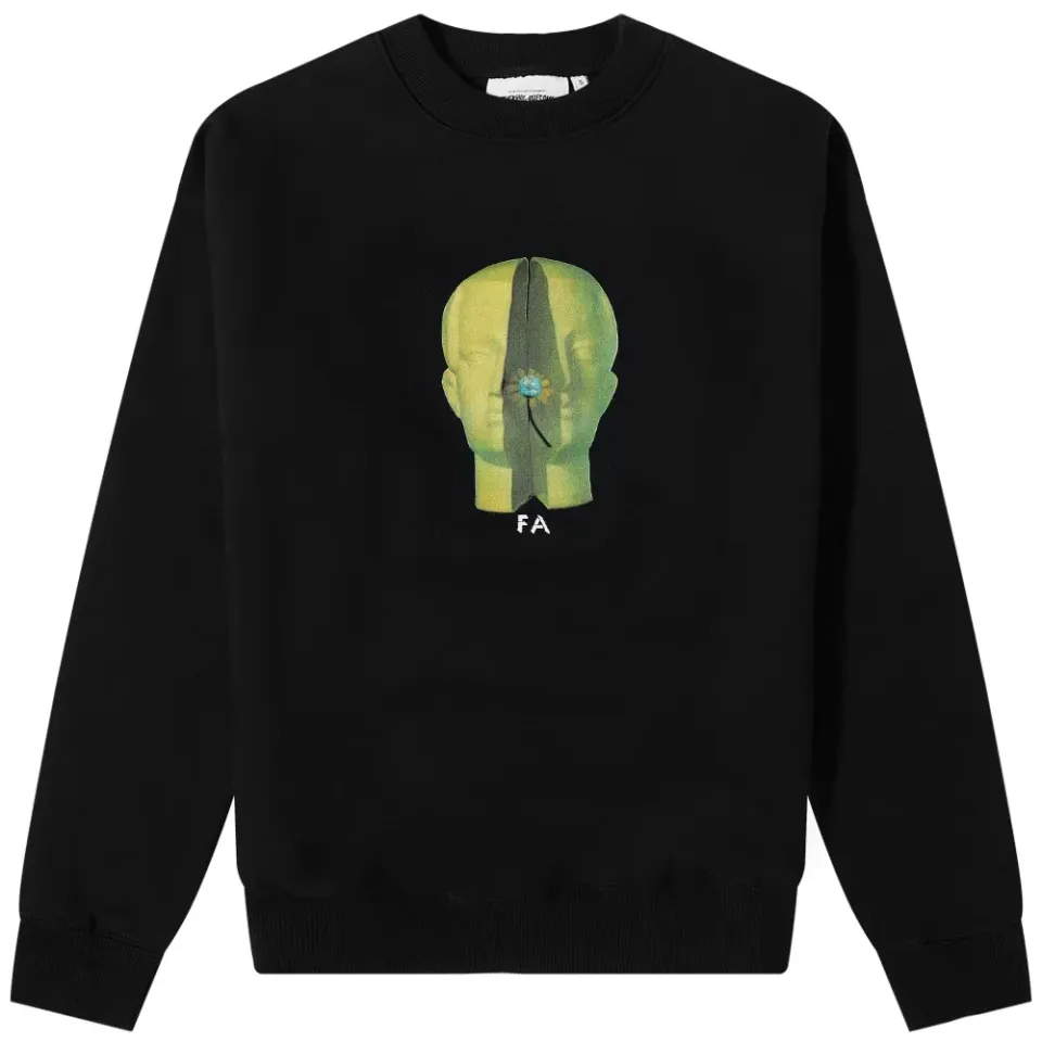 Spilt Crew Sweat