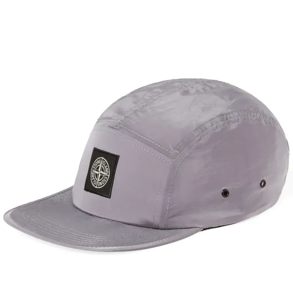 Nylon Metal 5 Panel Cap