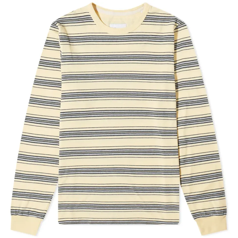 Long Sleeve Overdyed Stripe T-Shirt