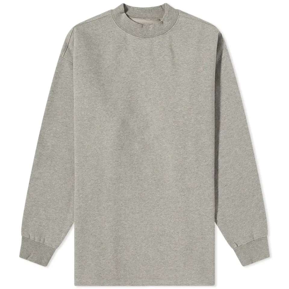 Relaxed Back Logo Longsleeve T-Shirt