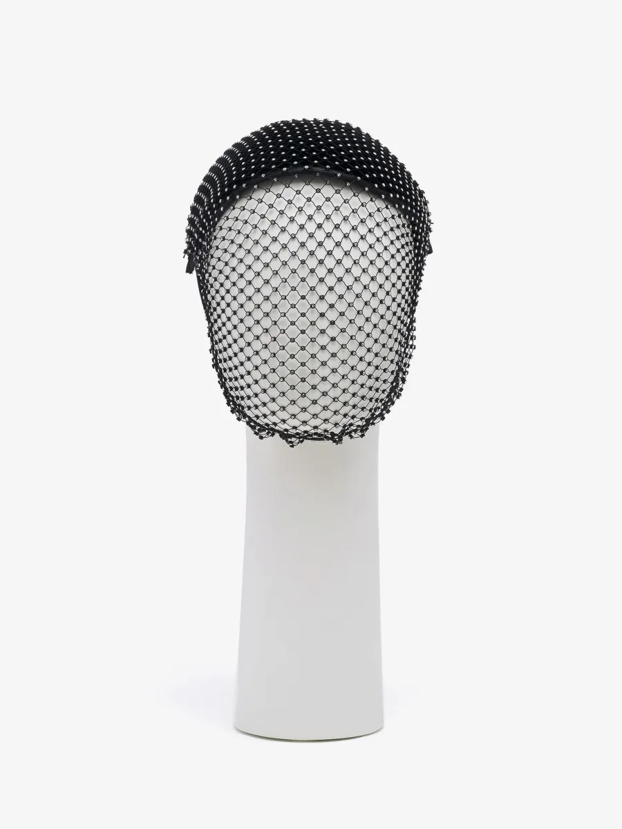 Crystal Mesh Fascinator