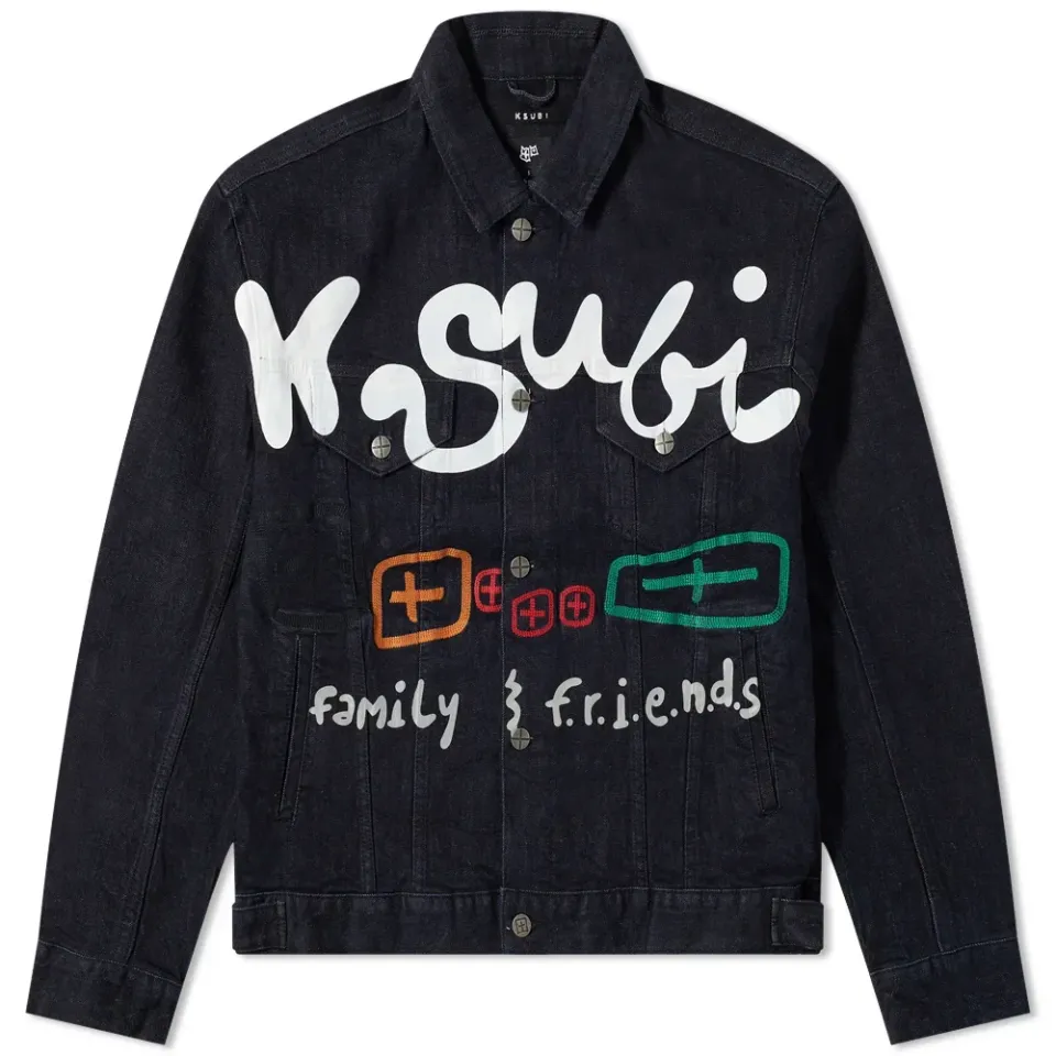 x Hidji Oh G Community Denim Jacket