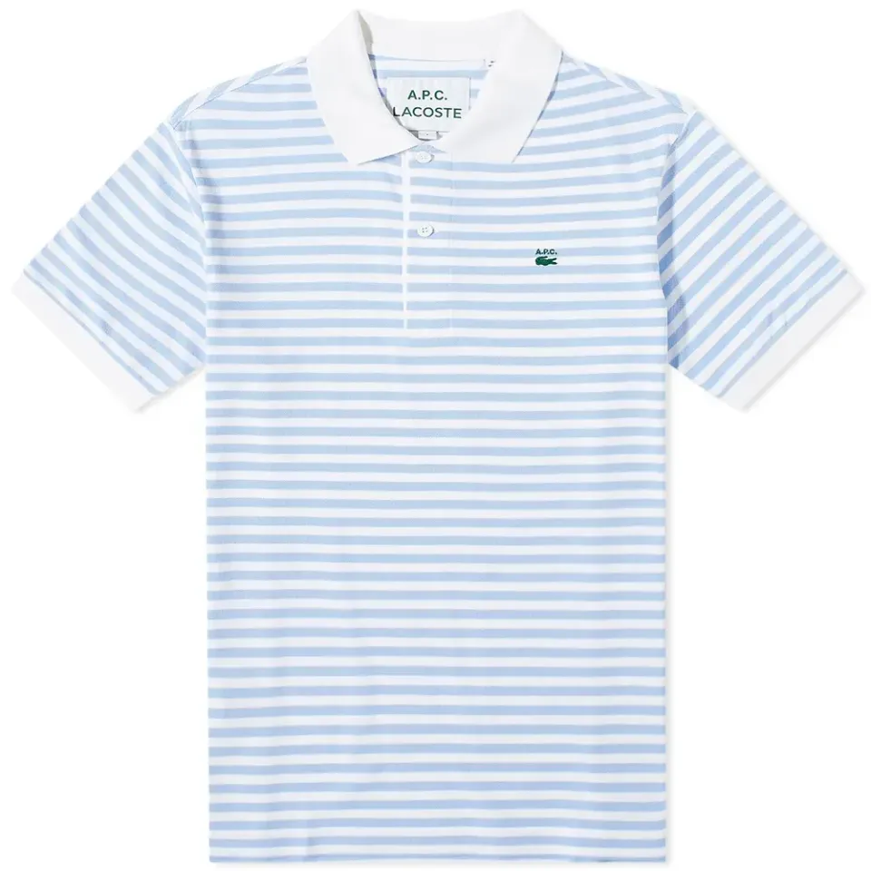 A.P.C. x Lacoste Stripe Polo