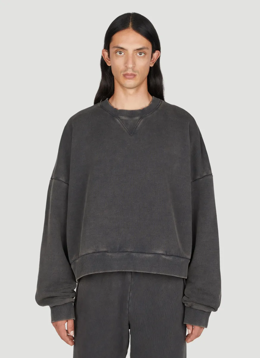 Boxy Crewneck Sweatershirt