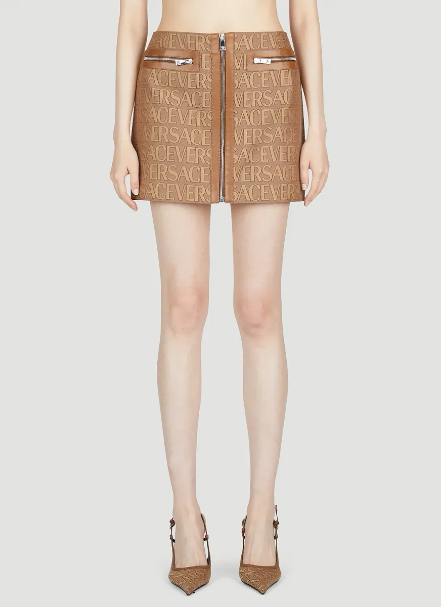 Logo Mini Skirt