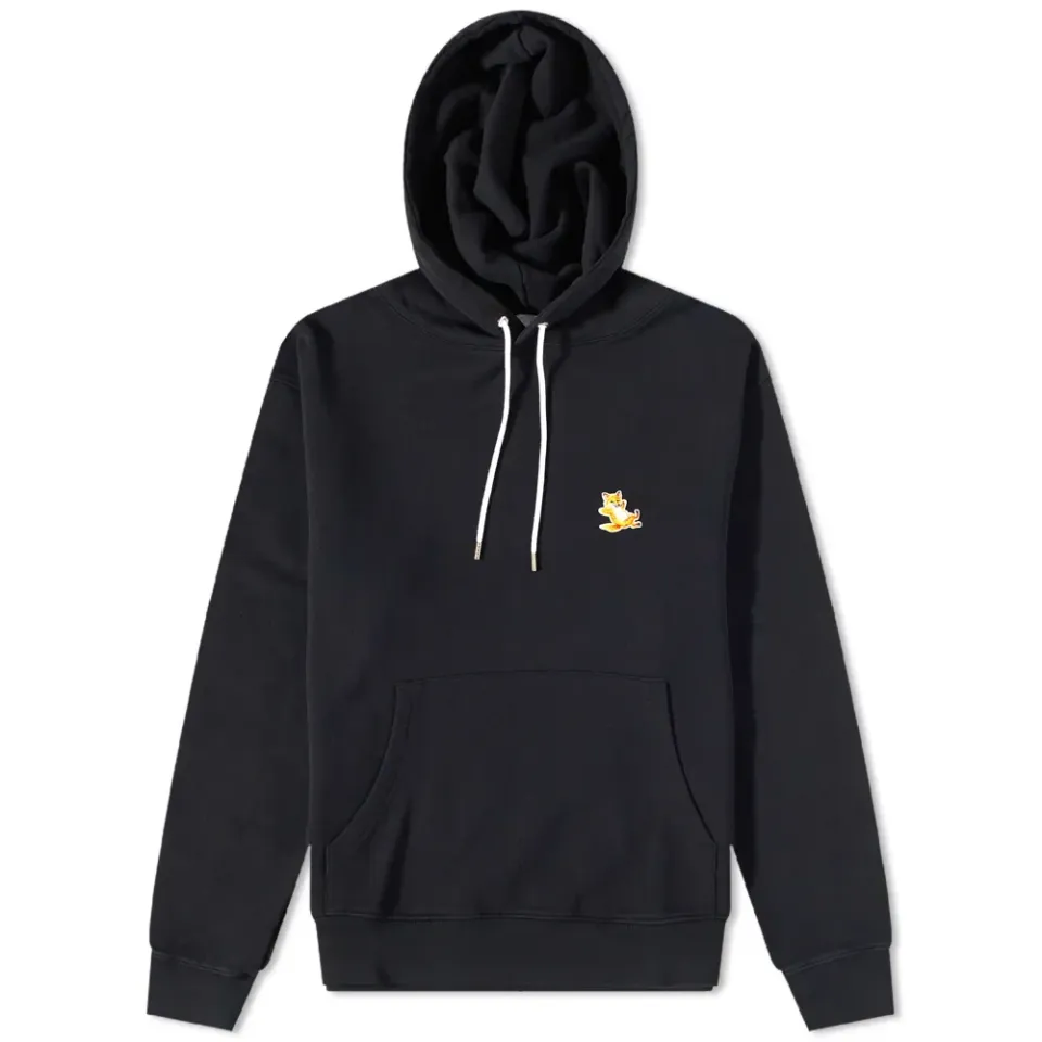 Chillax Fox Patch Classic Hoodie