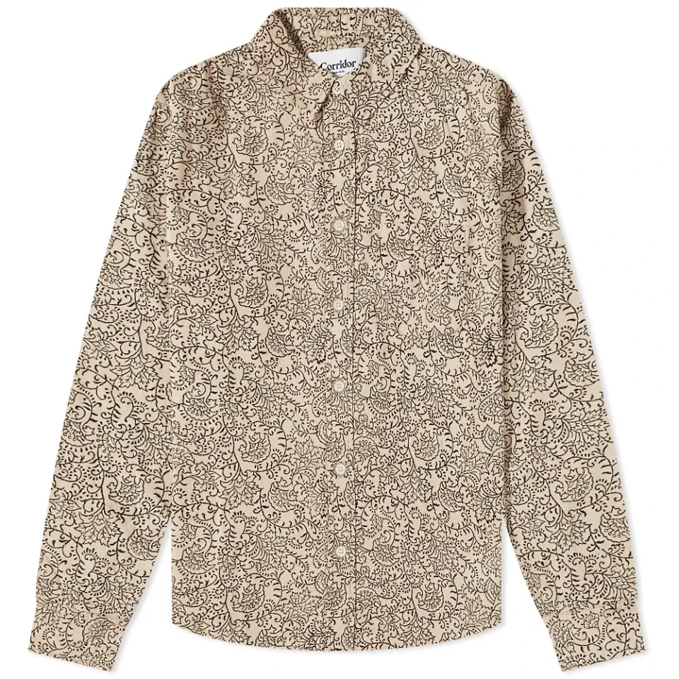 Handblock Floral Shirt