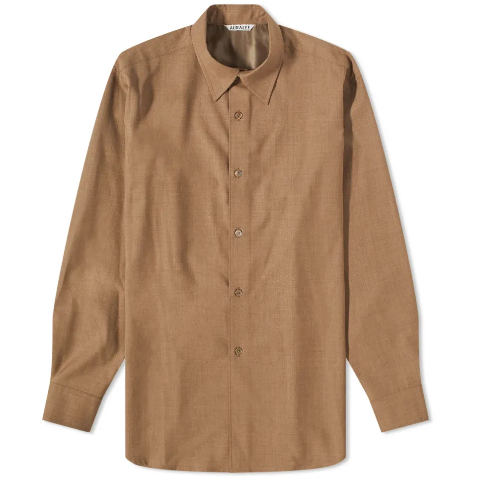 Superfine Tropical Wool Shirt