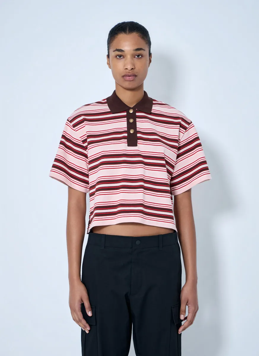 Striped Polo Shirt
