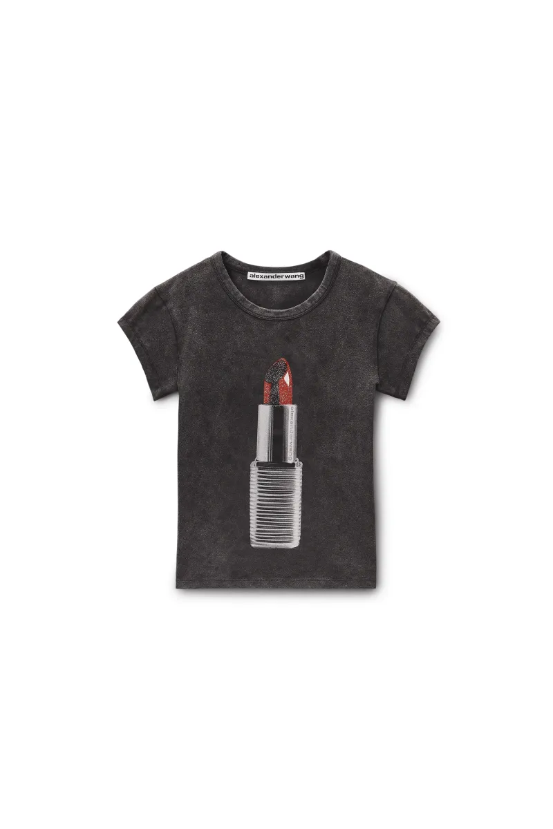Lipstick Baby Tee