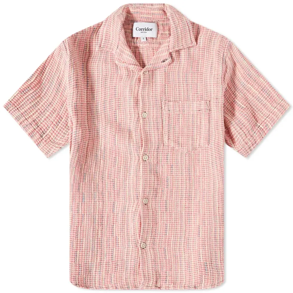 Rainbow Weave Vacation Shirt