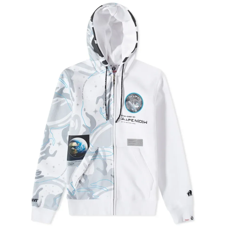 AAPE Ape Face Camo Zip Hoody