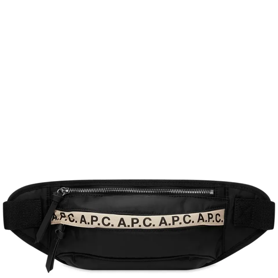 A.P.C. Lucille Tape Logo Waist Bag