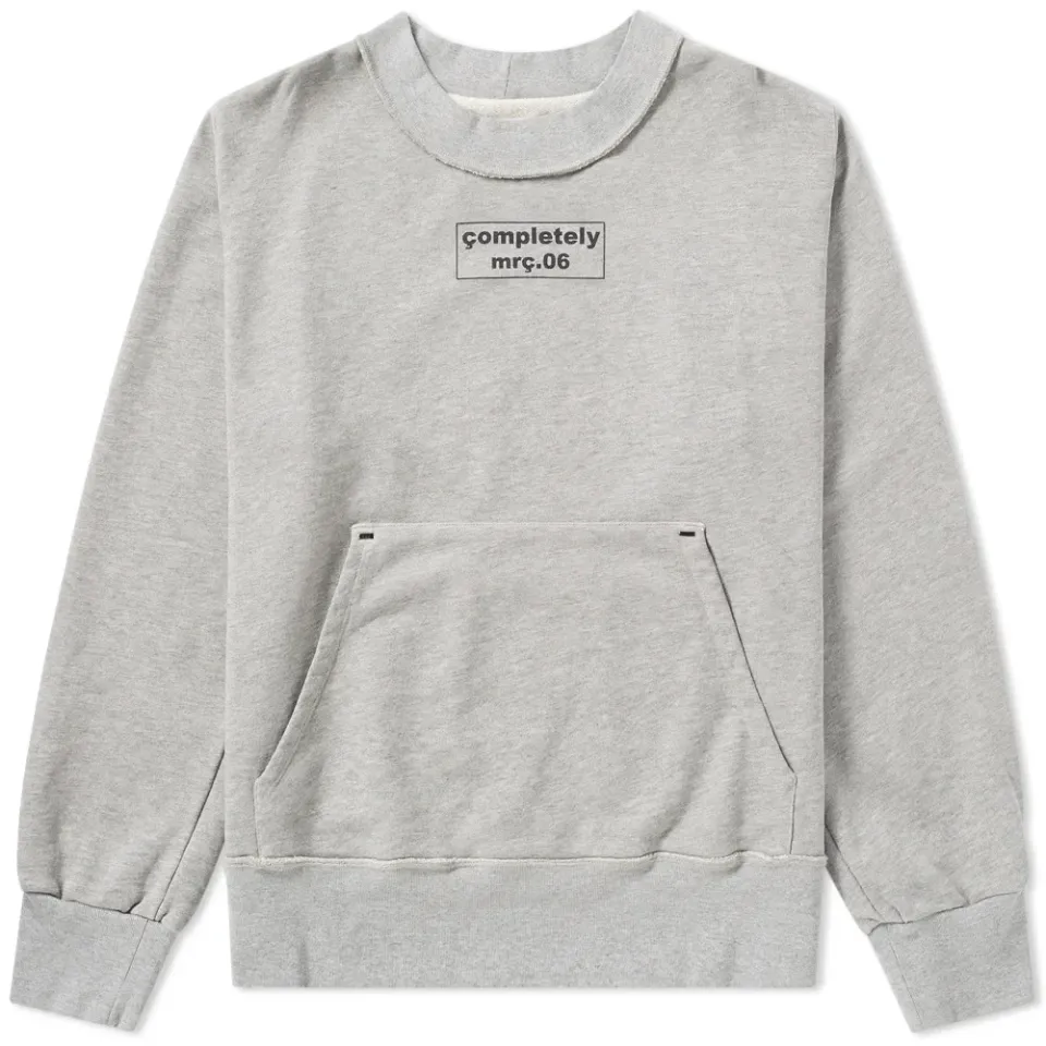 Front & Back Box Logo Crew Sweat