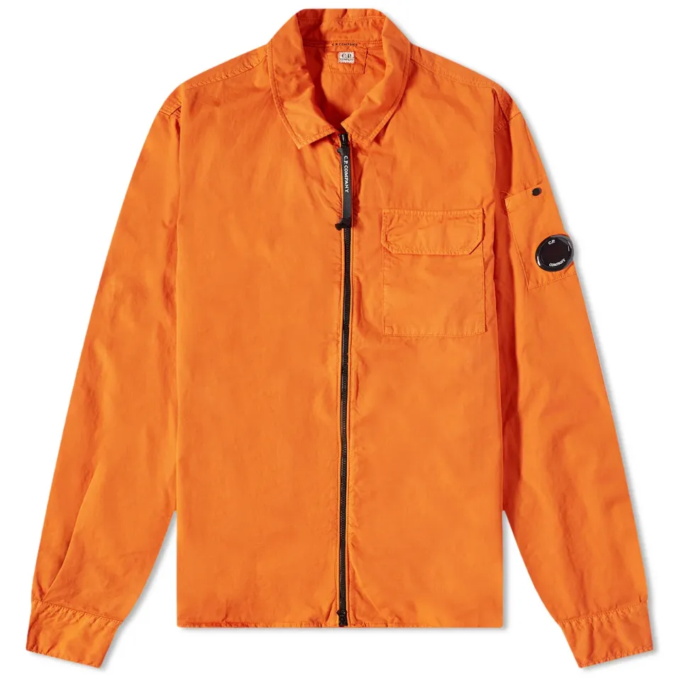 Arm Lens Zip Overshirt