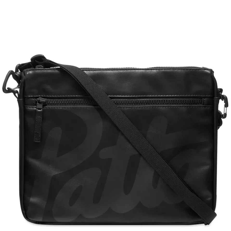 Faux Leather Shoulder Bag
