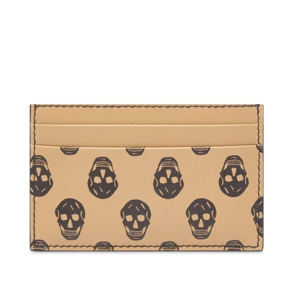 All Over Skull Card Holder