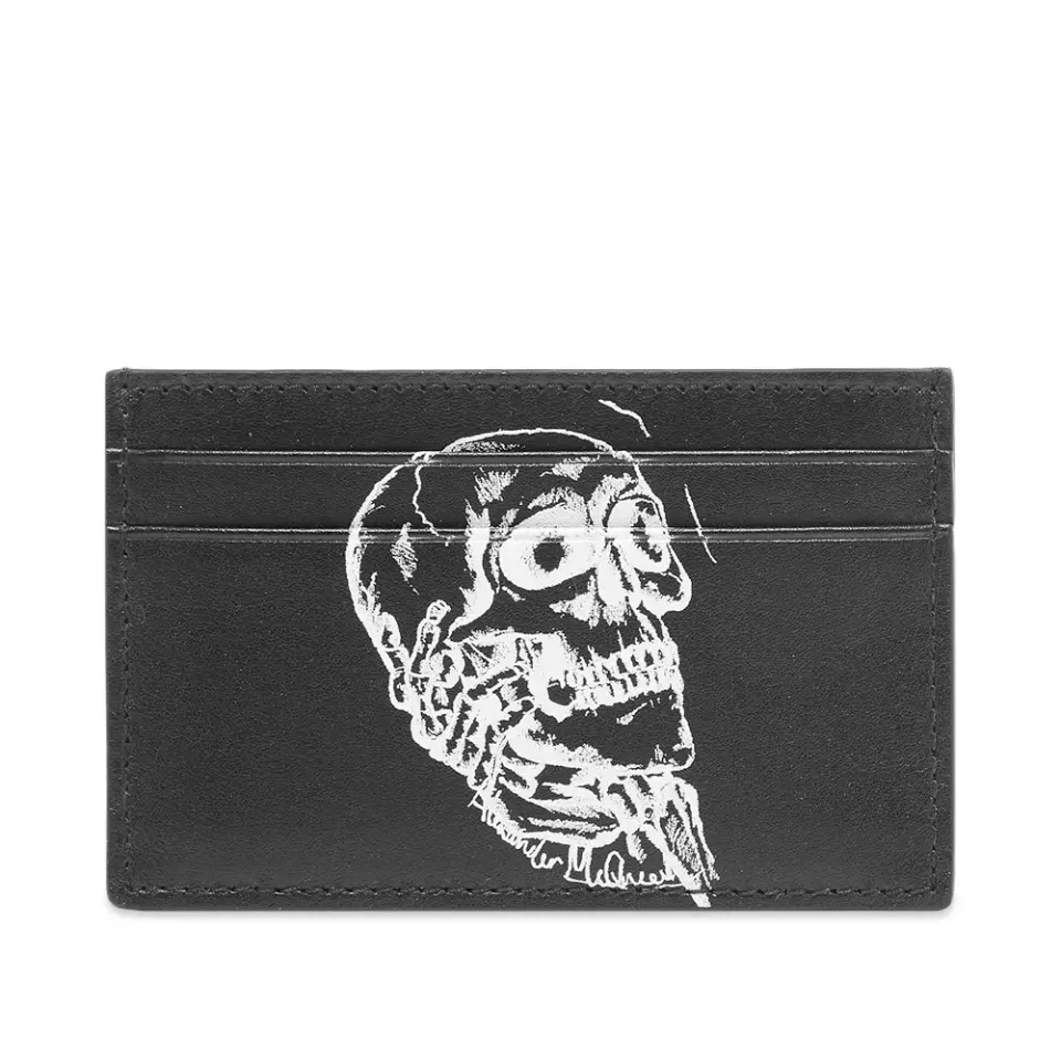 Skull in Hand Card Holder