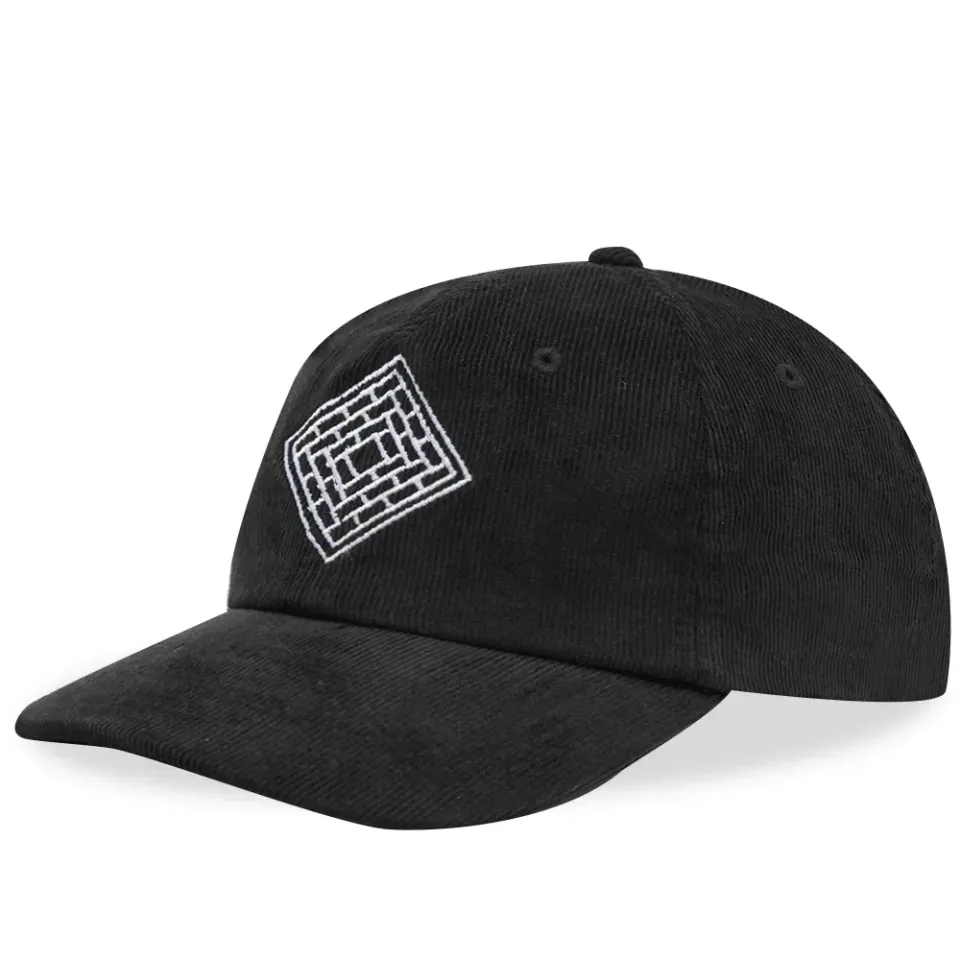 The National Skateboard Co. Logo Corduroy 6 Panel Cap
