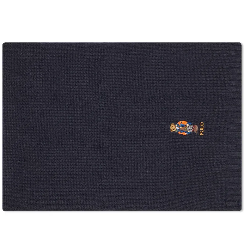 Outdoors Bear Wool Scarf