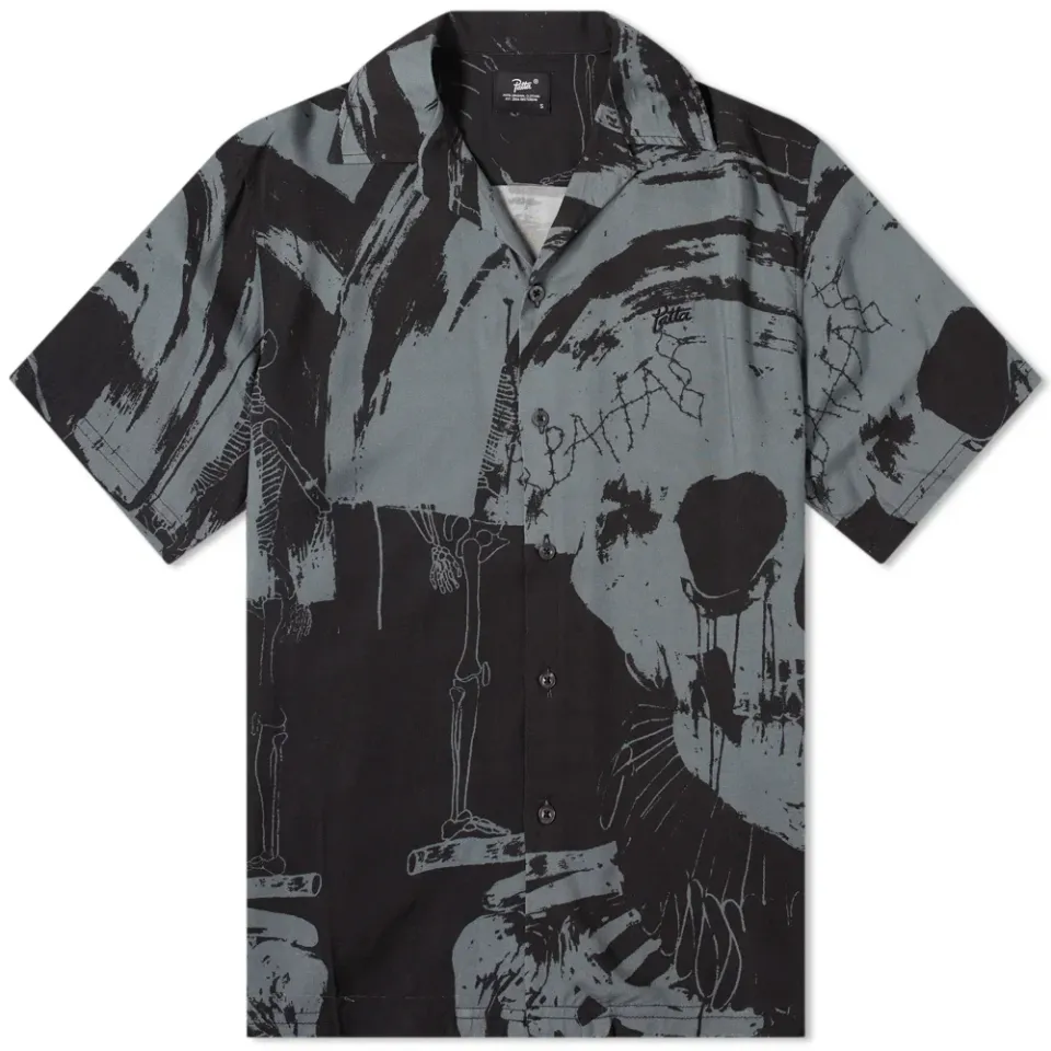 Skull Rayon Shirt