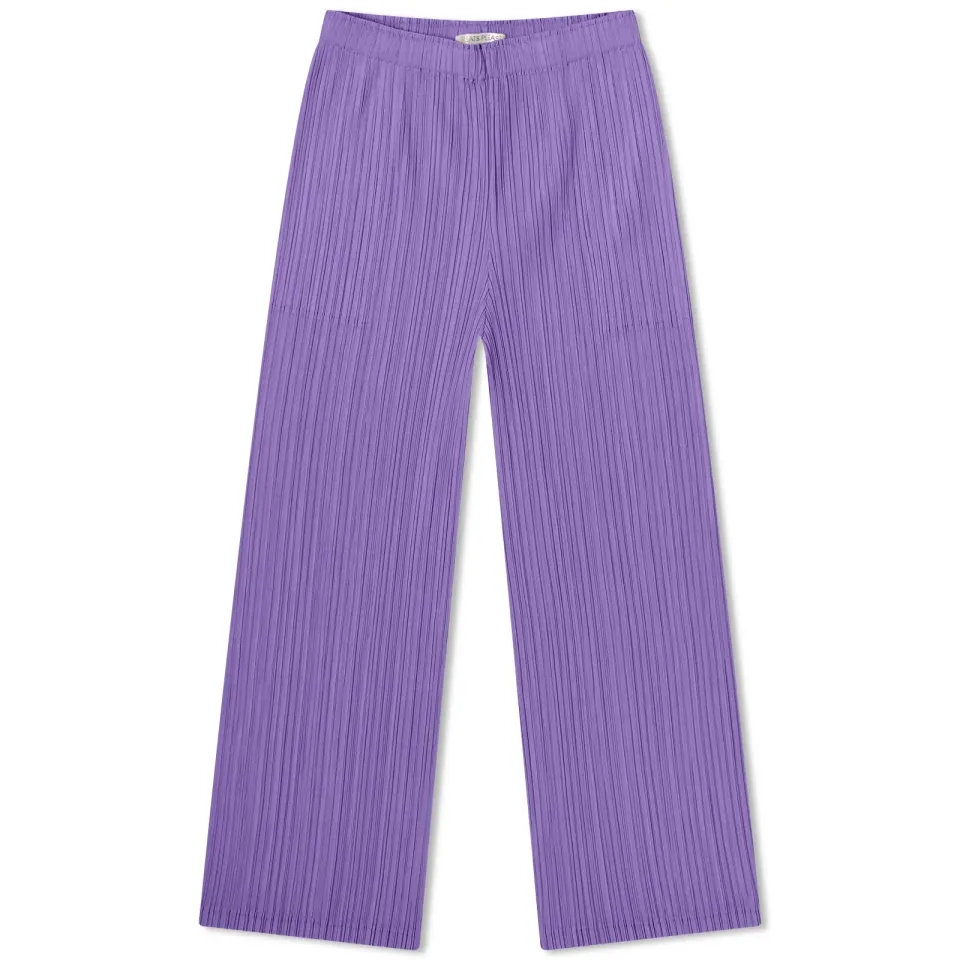 Straight Pleats Trousers