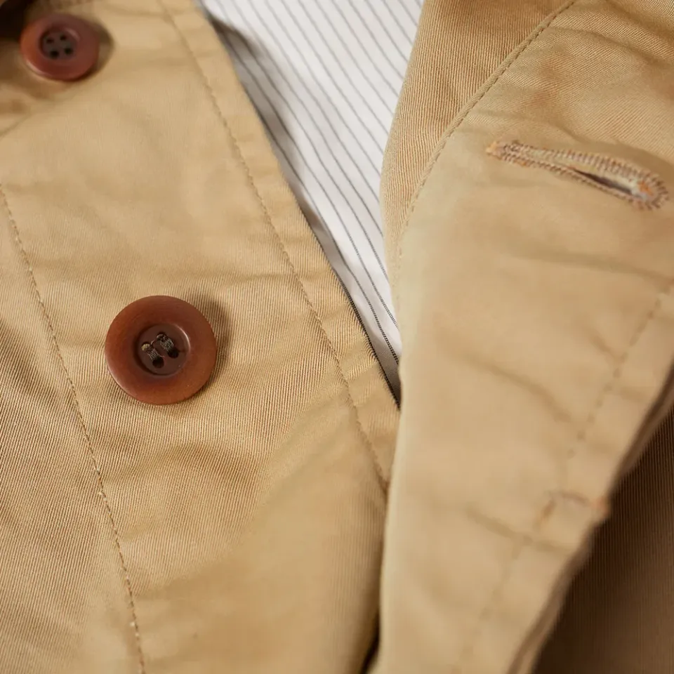 Comme des Garcons Homme Garment Treated Garbadine Jacket