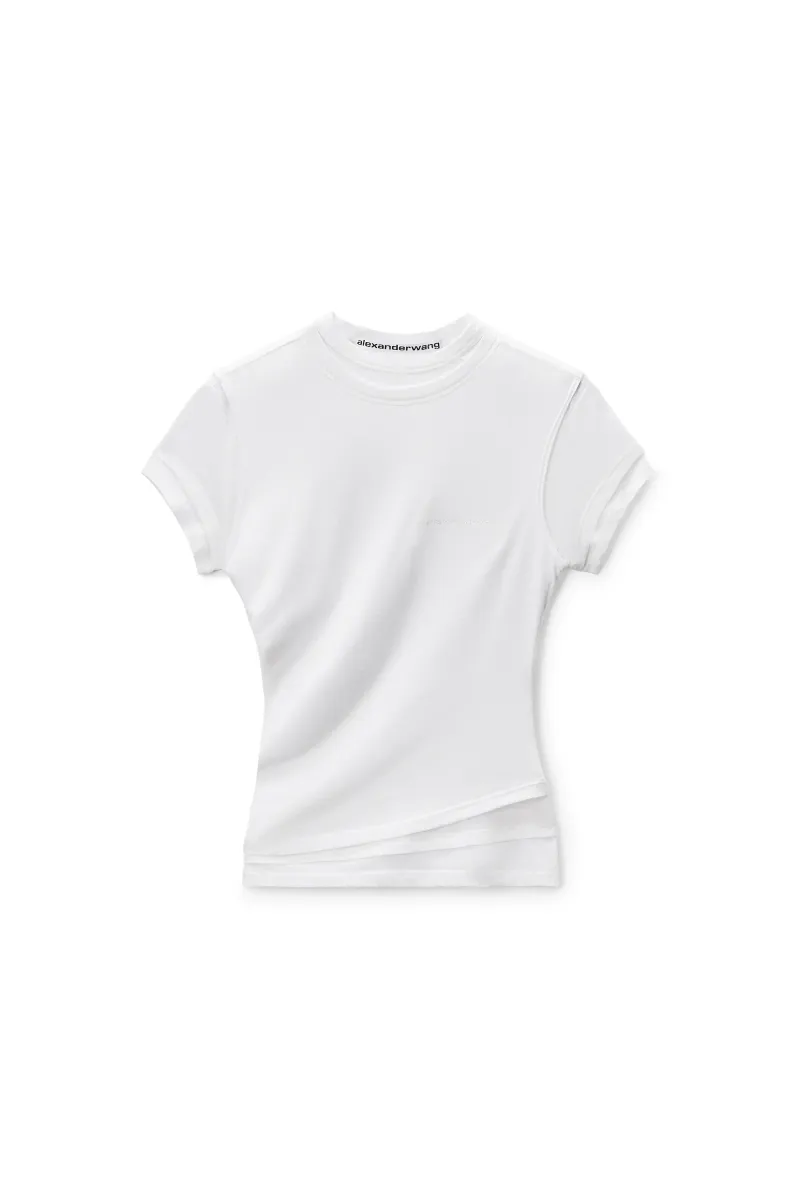 Layered Short Sleeve Tee