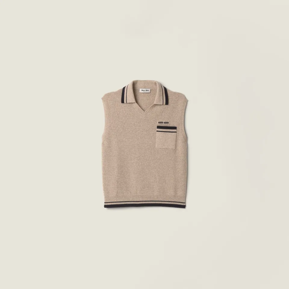 Cashmere vest