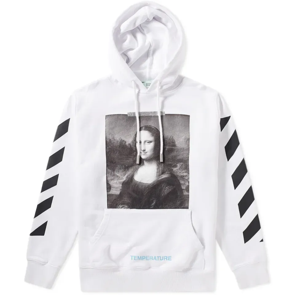Diagonal Monalisa Hoody