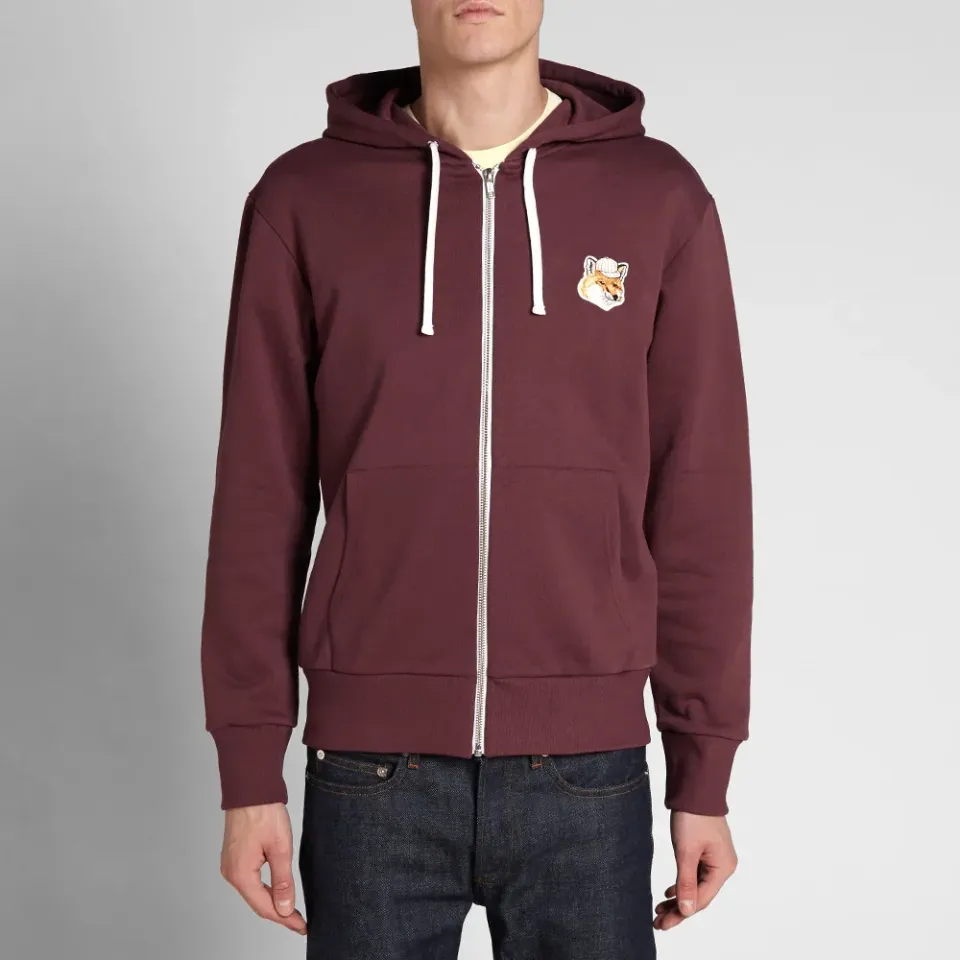 Maison Kitsuné Fox Head Zip Hoody