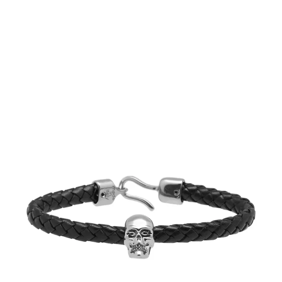 Skull Leather Bracelet