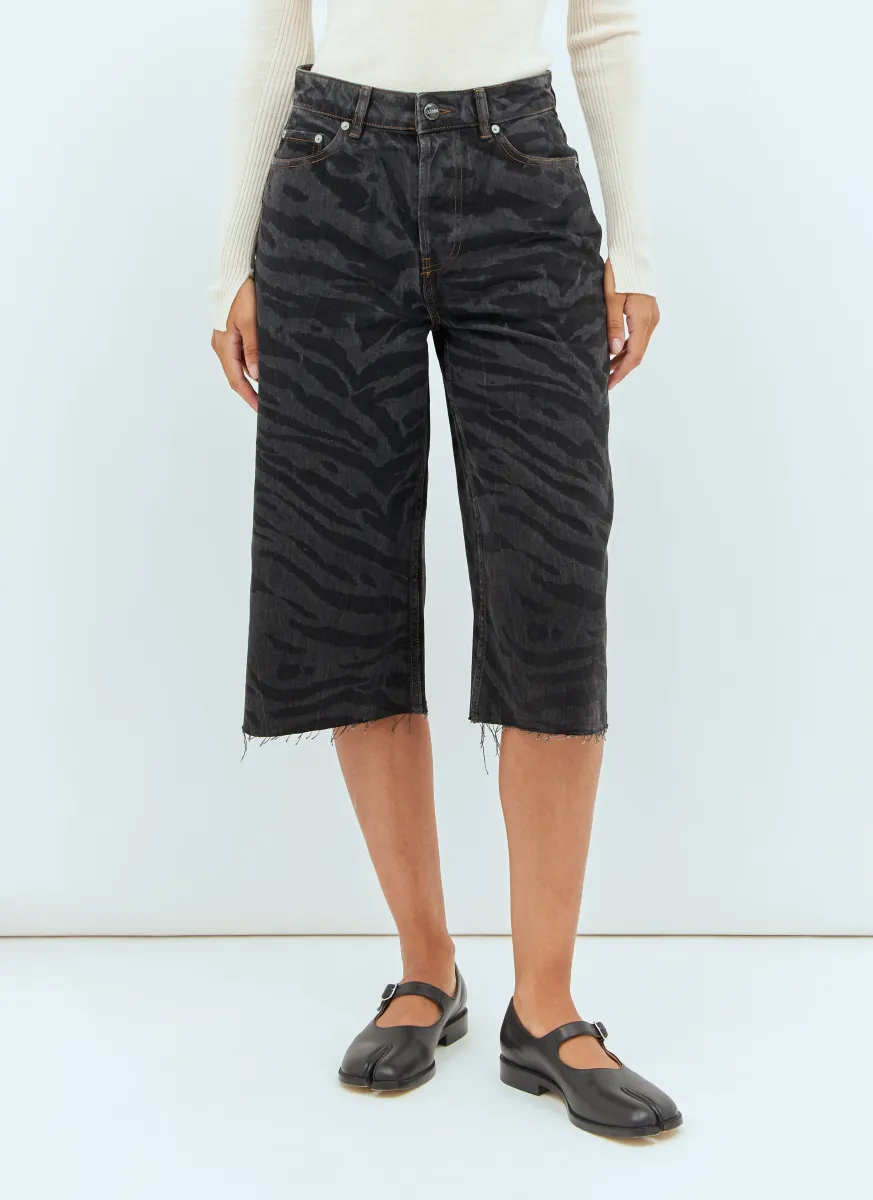 Lazer Denim Shorts