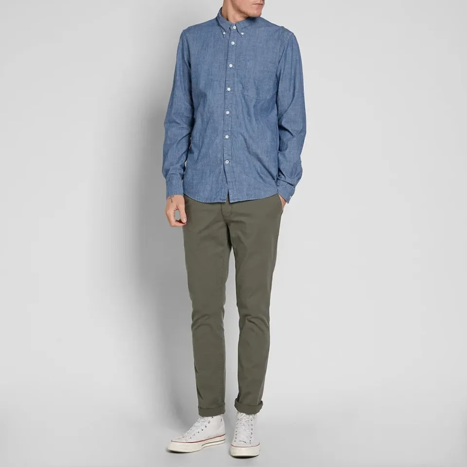 Button Down Falk Chambray Shirt