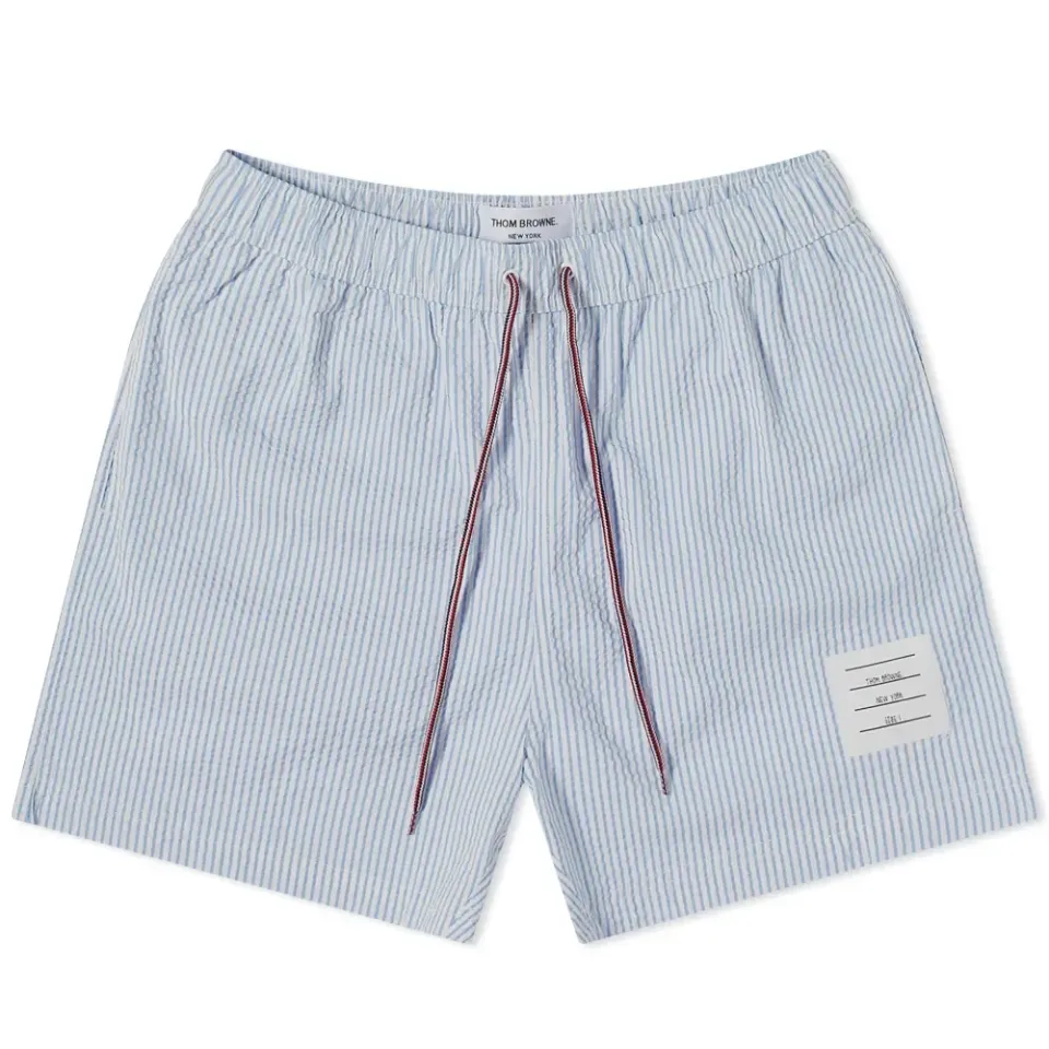 Seersucker Swim Shorts
