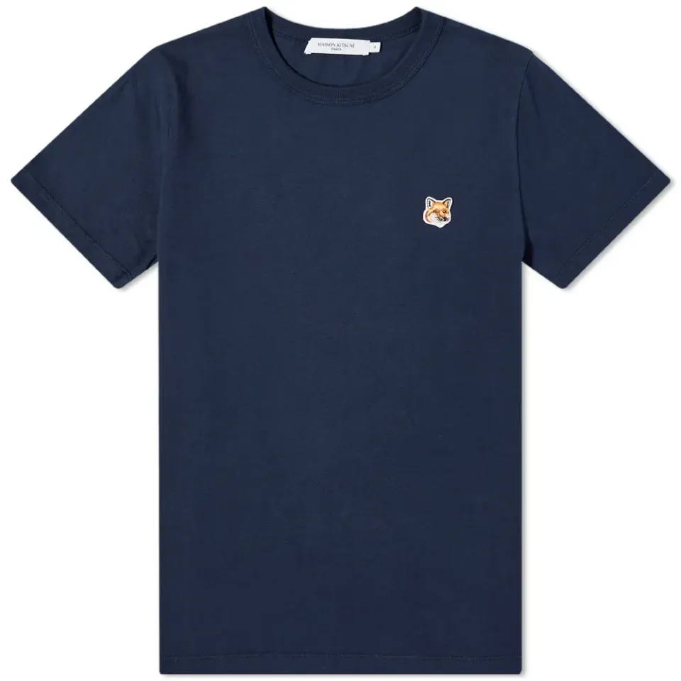 Maison Kitsuné Fox Head Patch Classic Tee