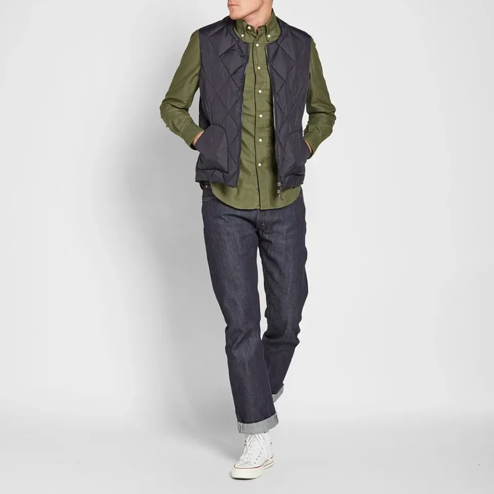 Design Zip Quilt Down Vest